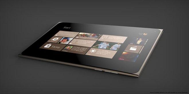 Imagen conceptual de posible Nokia tablet