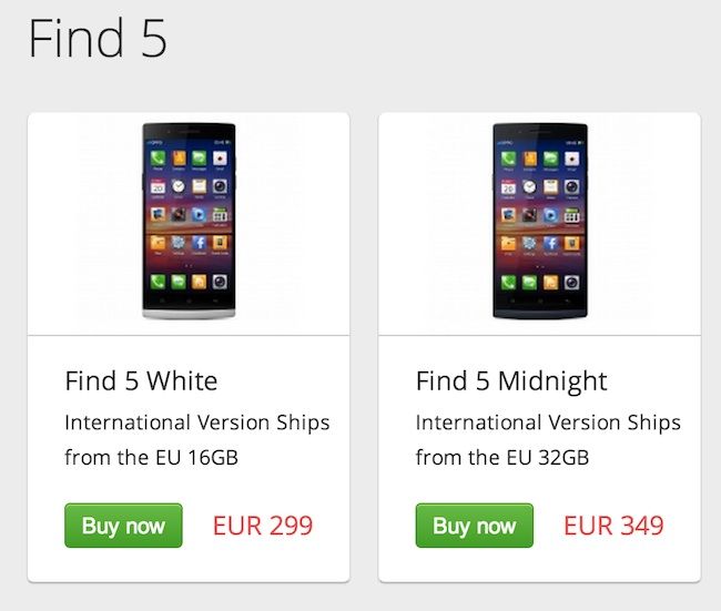 Oppo Find 5 BF