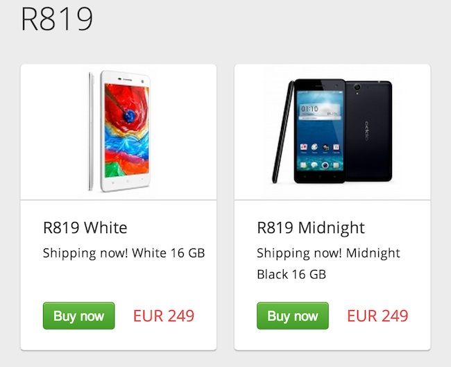 Oppo R819 BF