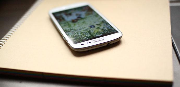 Samsung Galaxy blanco