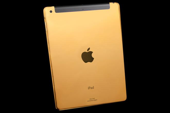 iPad Air bañada en oro de 24 quilates
