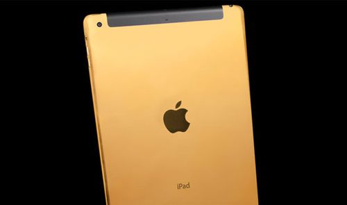 iPad Air chapado en oro