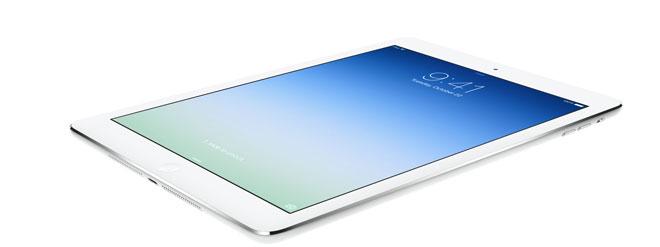 iPad Air en blanco