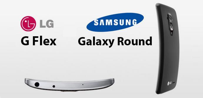 LG G flex galaxy round