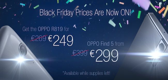 Oppo Black Friday