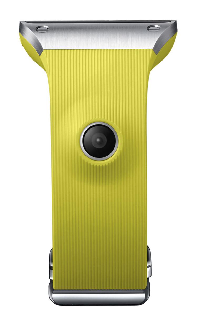 Samsung Galaxy Gear en color amarillo