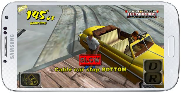 Cliente finalizado en Crazy Taxi
