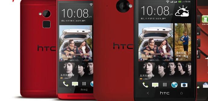 HTC One Max modelo rojo