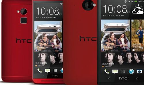 HTC One Max modelo rojo