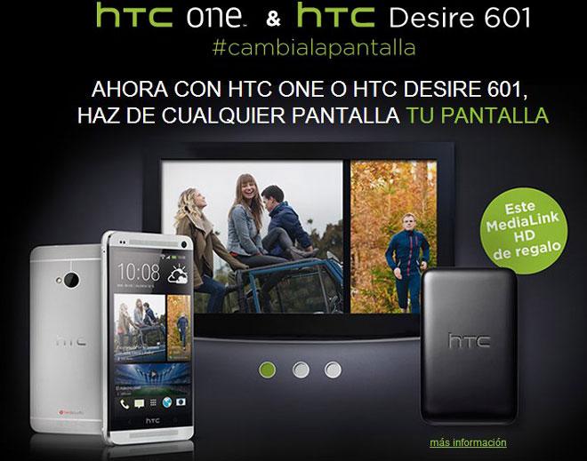 Promocion HTC One y HTC Desire 601