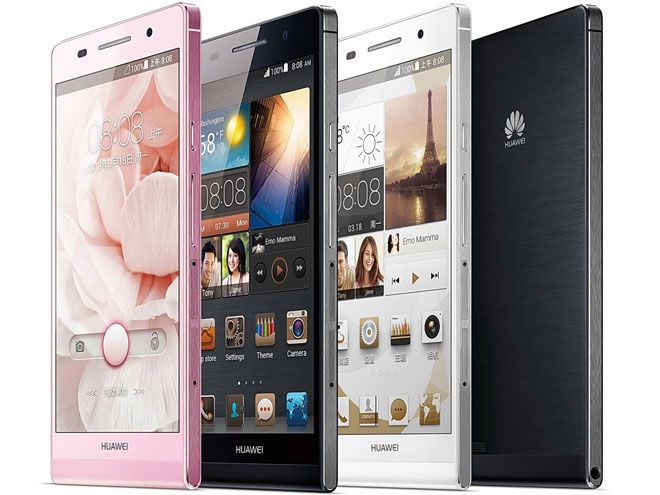 Huawei Ascend P6 en diferentes colores