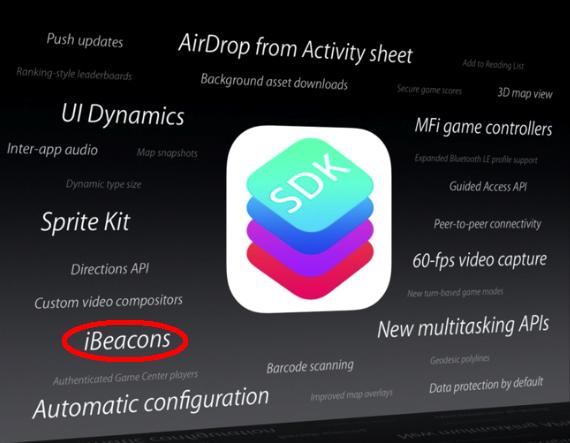 iBeacon, la nueva tecnología introducida por Apple en iOS 7.