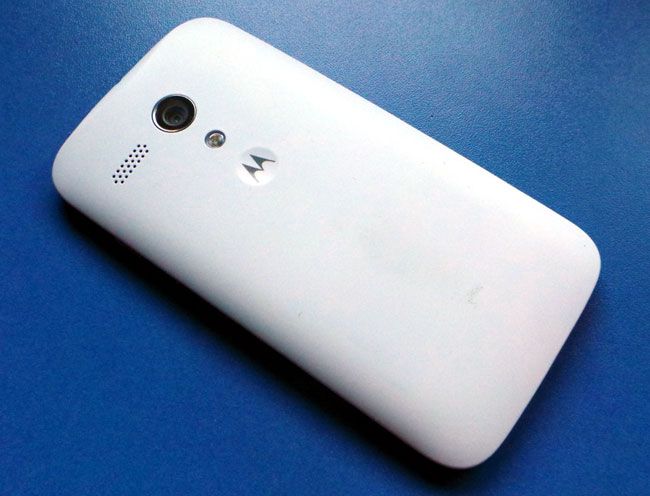 Mototola Moto G vista trasera