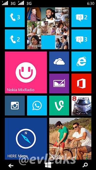 Interfaz del Nokia Lumia 630 Dual SIM