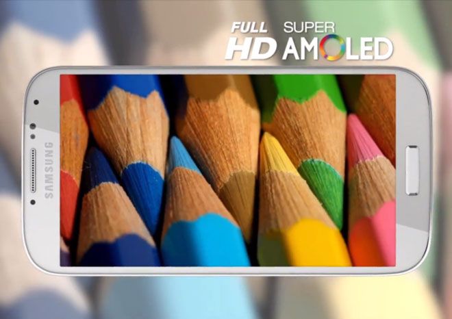 Samsung Galaxy S5 con pantalla Super AMOLED