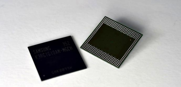 chip LPDDR4 Samsung