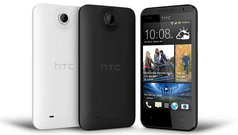 HTC Desire 300 en colores negro y blanco