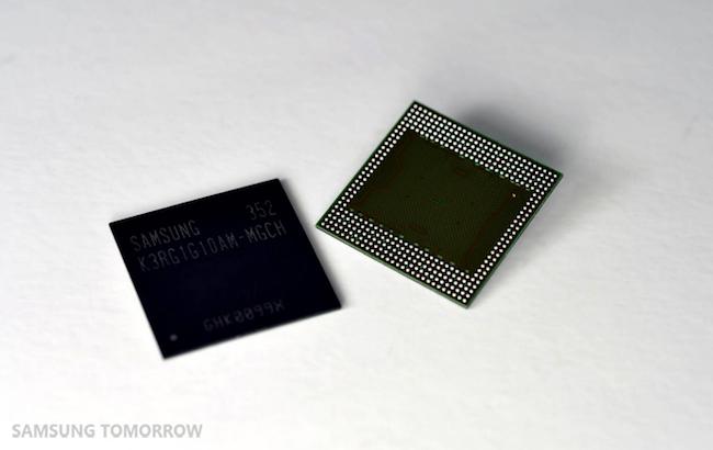 nuevo chip samsung LPDDR4