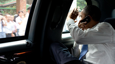 obama blackberry