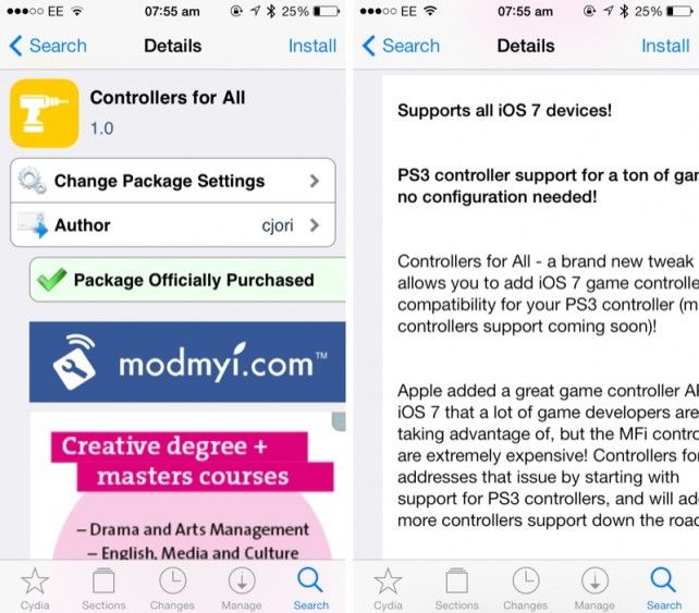 tweak controllers for all