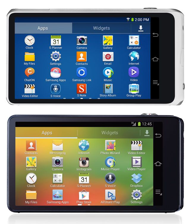 Comparativa de Samsung Galaxy Cameras