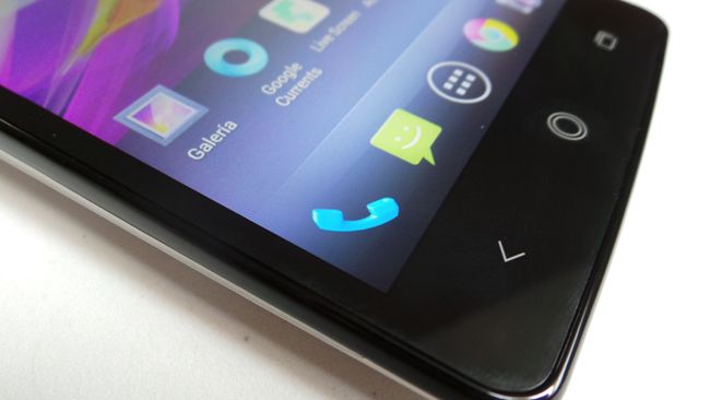 Detalle pantalla del Acer Liquid S1