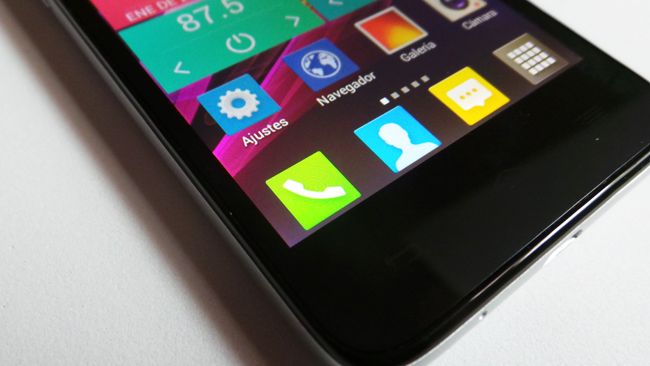 Pantalla del teléfono Alcatel OneTouch Idol Mini