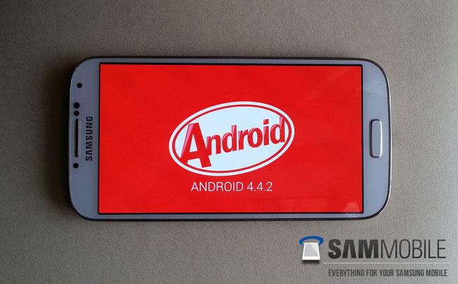 Samsung Galaxy S4 con Android 4.4.2 KitKat
