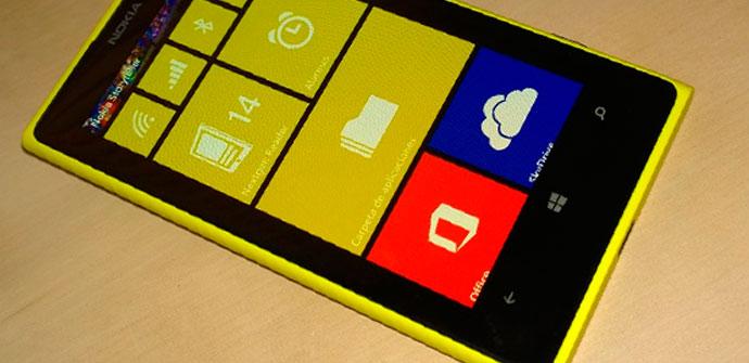 Carpeta de aplicaciones Nokia Lumia 1020
