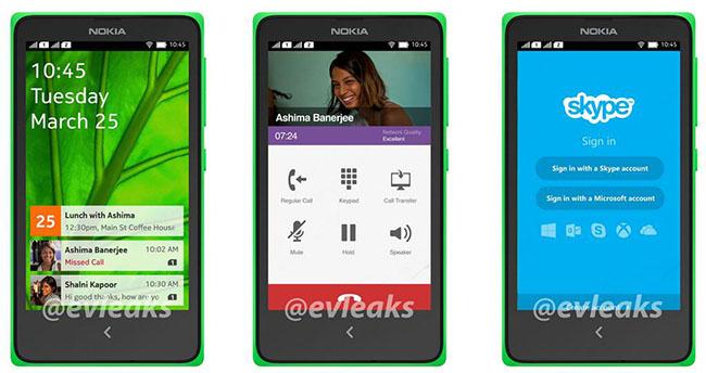 Nokia Normandy con interfaz Metro