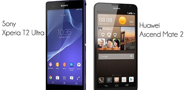cuerpo sony xperia t2 ultra huawei ascend mate 2