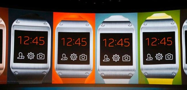 Samsung Galaxy Gear en varios colores