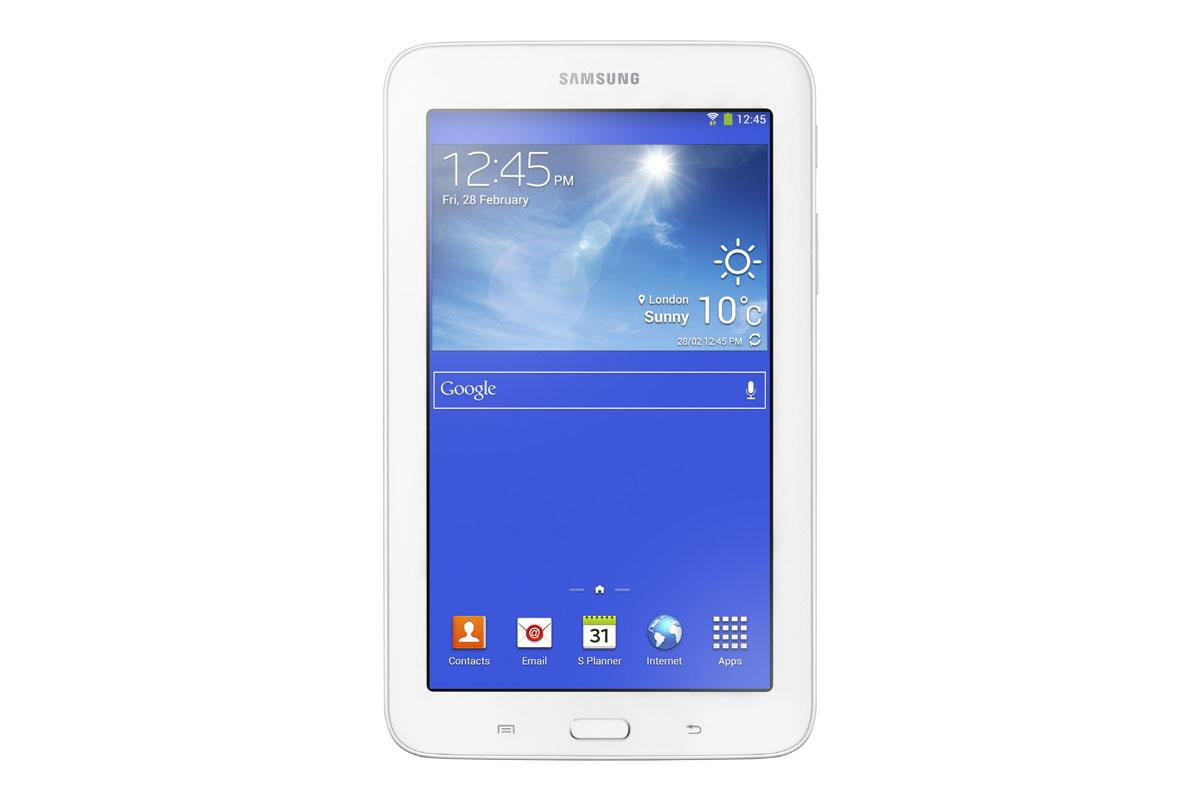 Samsung Galaxy Tab3 Lite vista frontal