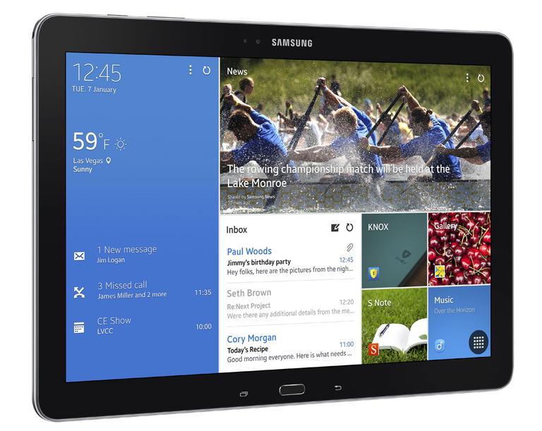 Samsung Galaxy TabPro 12,2 vista lateral