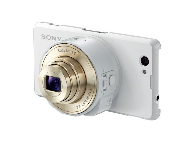 xperia z1 compact objetivo QX blanco