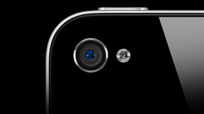 Camara trasera de un iPhone