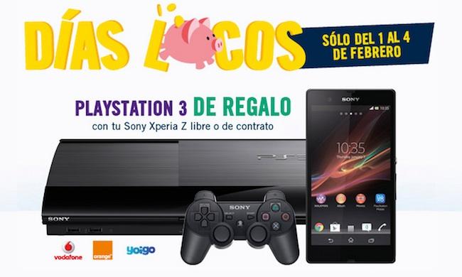 Dias locos Xperia Z PlayStation 3