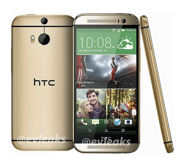HTC ONE dorado