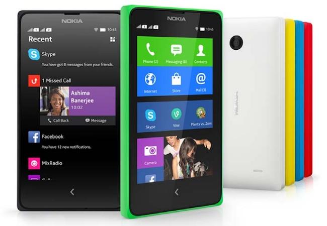 Nokia X colores