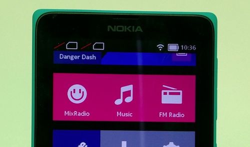 Nokia X pantalla principal AP