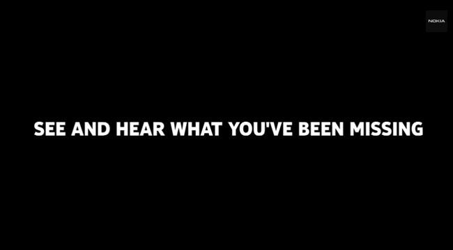 Eslogan de Nokia en un video