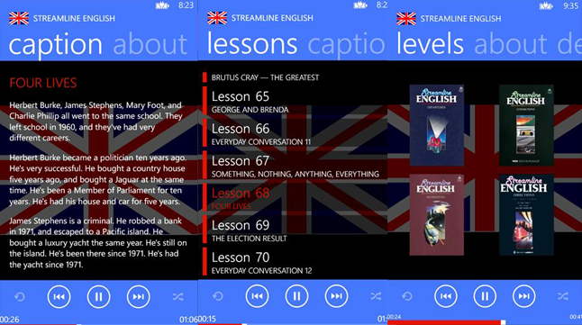 listen english
