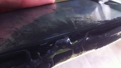 iphone 5c quemado EEUU