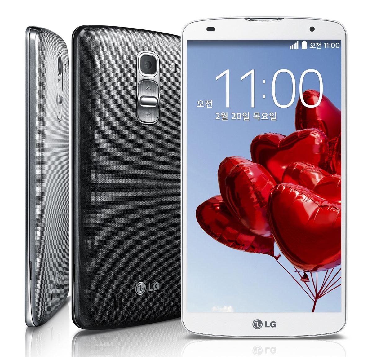 LG G Pro 2 en color blanco