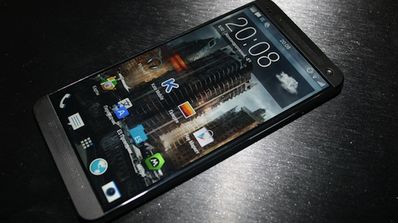 parte frontal htc m8