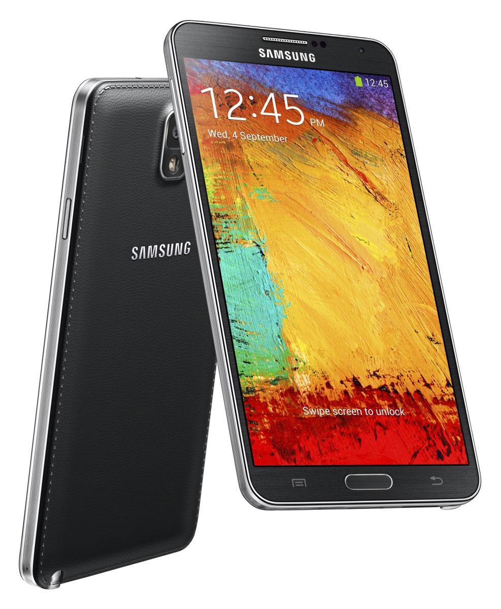 Samsung Galaxy Note 3 Neo vista frontal y trasera