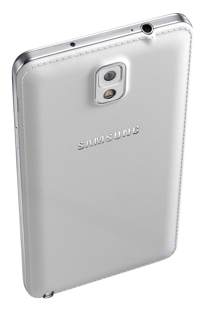 Samsung Galaxy Note 3 Neo detalle de la cámara y de la parte trasera