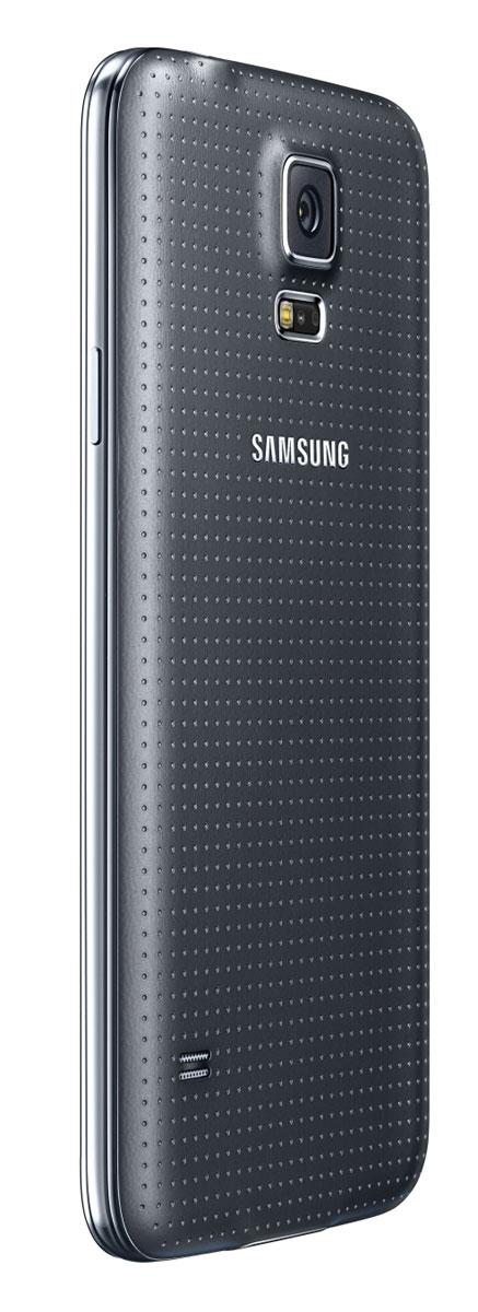 Samsung Galaxy S5 vista trasera lateral