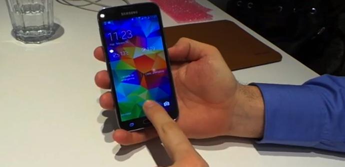 sensor huellas Samsung Galaxy S5