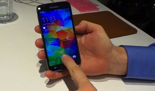 sensor huellas Samsung Galaxy S5